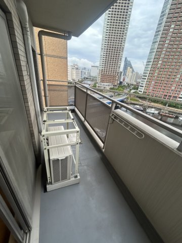 港区芝浦３丁目の賃貸マンションのバルコニー