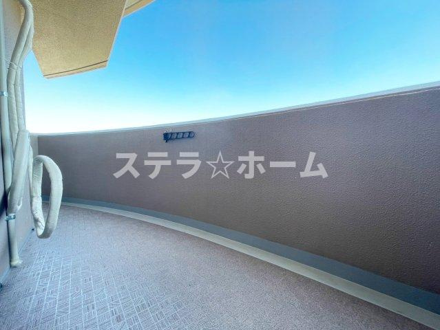 クレアシティ鶴見花博通りのバルコニー|落ち着いた時間を過ごせるバルコニーです