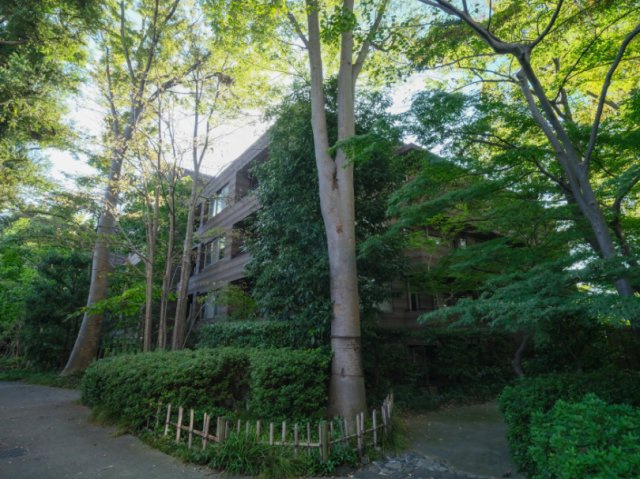 パークコート二子玉川弐番館の外観