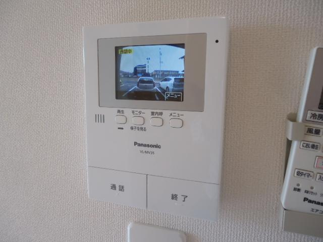 ルナロベリアの内装|カメラ付インターホン