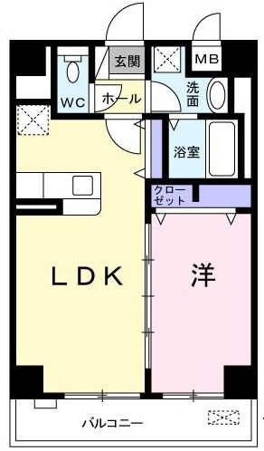 Ｆｏｒｅｓｔ三軒茶屋の間取り|間取りです。