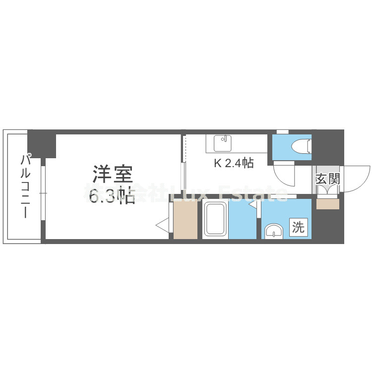 パウゼ大手前の間取り