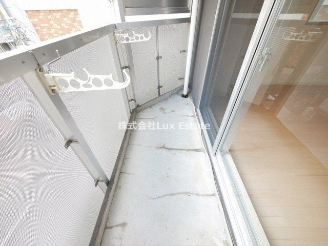 クラビス上町台のバルコニー