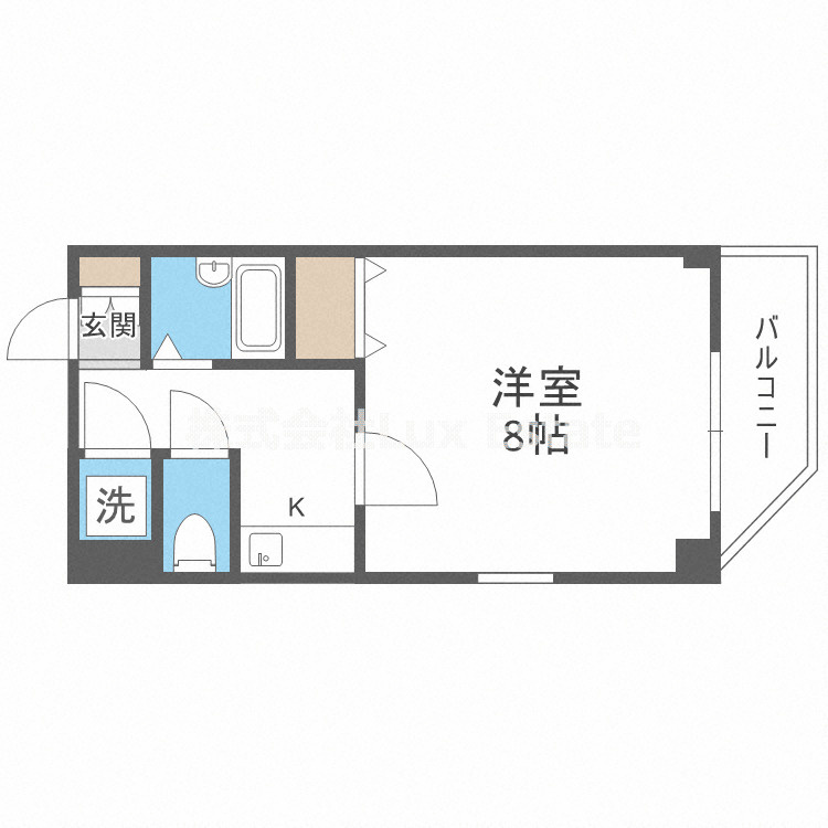 クラビス上町台の間取り