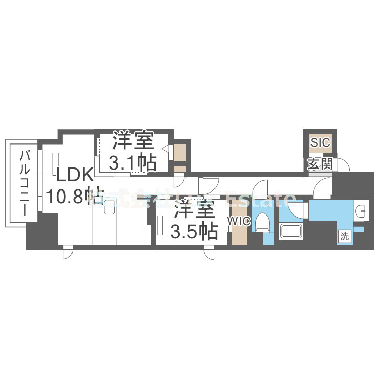 アーバネックス堺筋本町の間取り