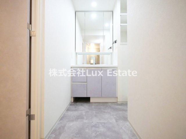 アーバネックス堺筋本町の独立洗面台