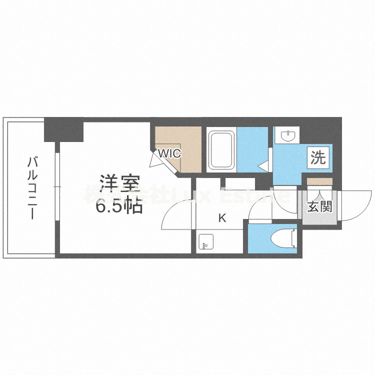La Douceur谷町の間取り
