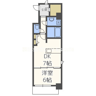 セイル淀屋橋の間取り