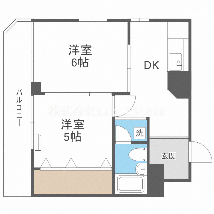 サンビラ大手前の間取り