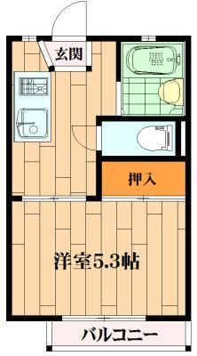 セピアコートの間取り|間取りです。