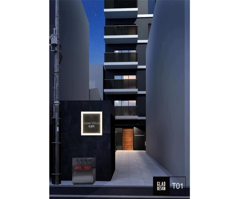 GLAM STELLA松屋町の外観パース