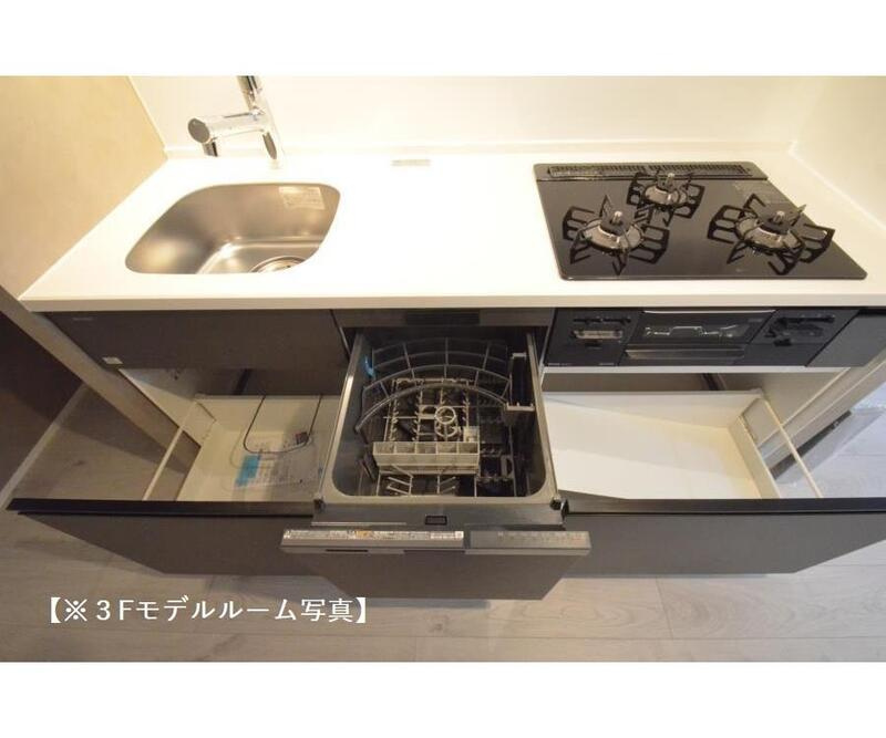 GLAM STELLA松屋町のキッチン