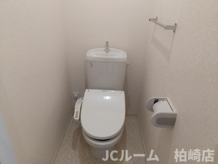 柏崎市岩上のアパートのトイレ