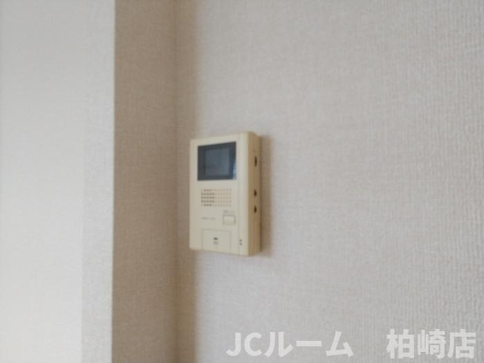 柏崎市岩上のアパートのセキュリティ