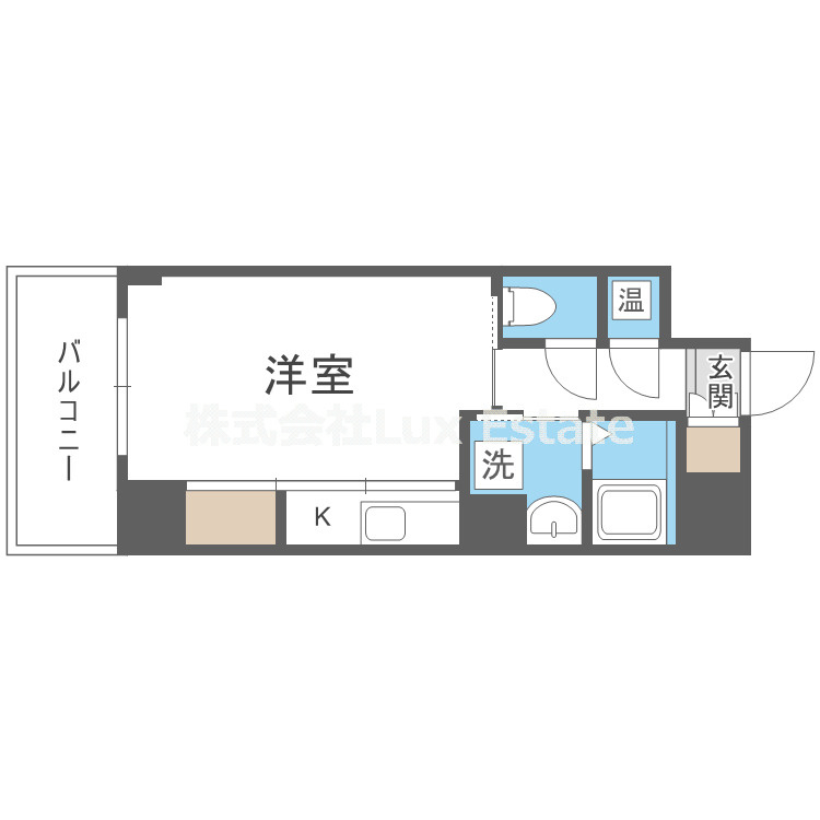 ジュネーゼグラン上本町の間取り