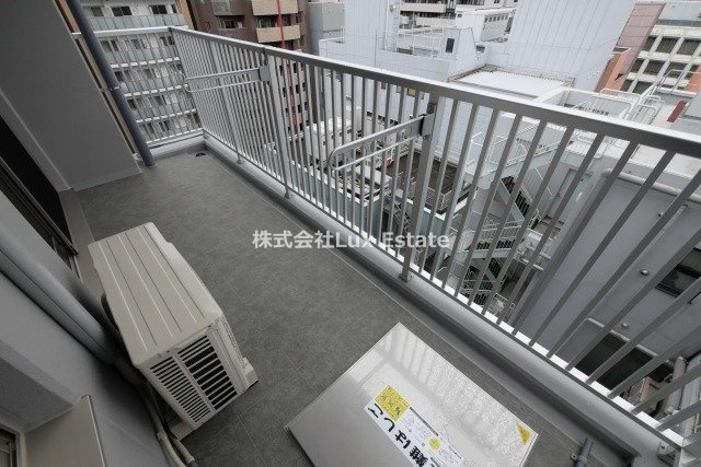アーバネックス南新町のバルコニー
