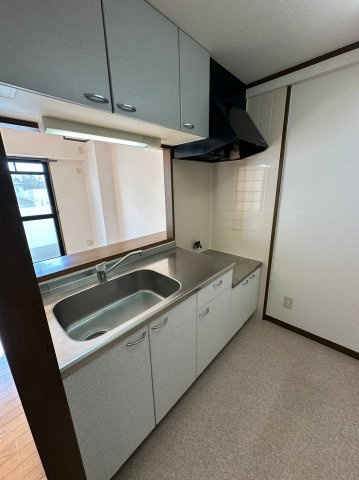 梅坪丸太マンションのキッチン