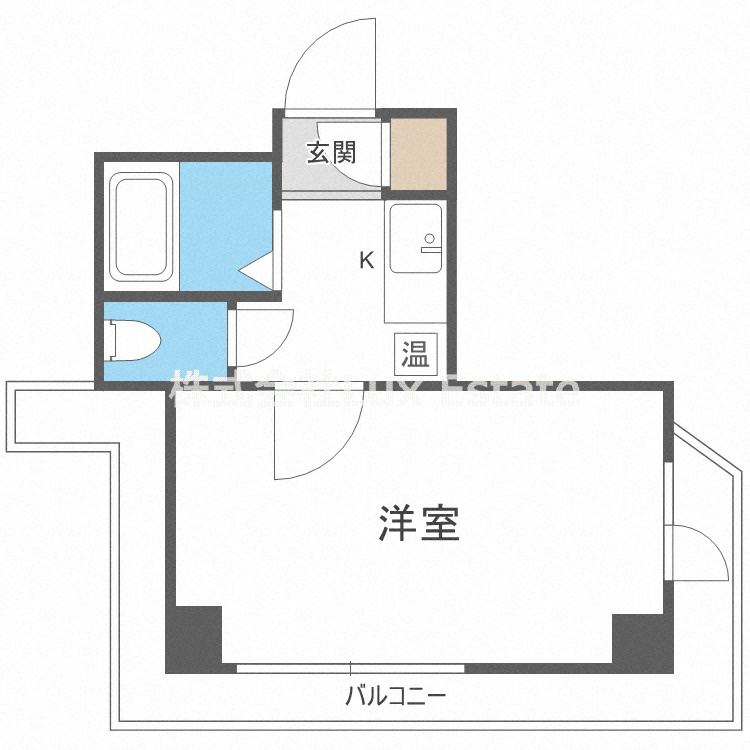 ドミール堺筋本町の間取り