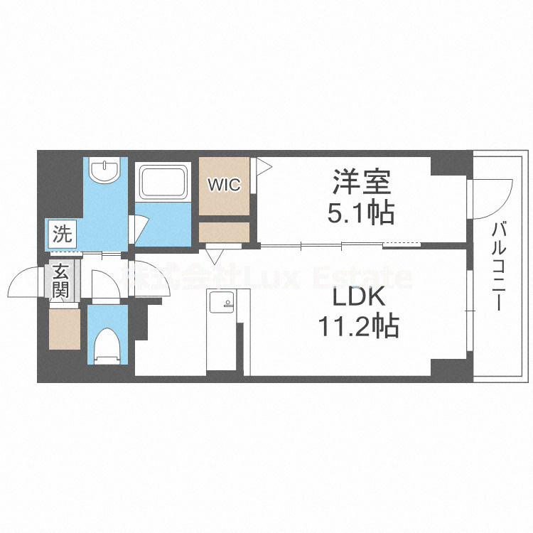 ラ・メゾンヴェール上町の間取り