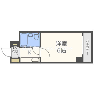 グラシア松屋町の間取り