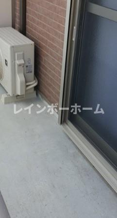 クレイノポモドーロのバルコニー