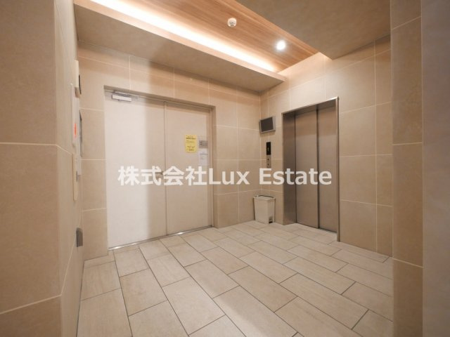 コスモ釣鐘町のロビー