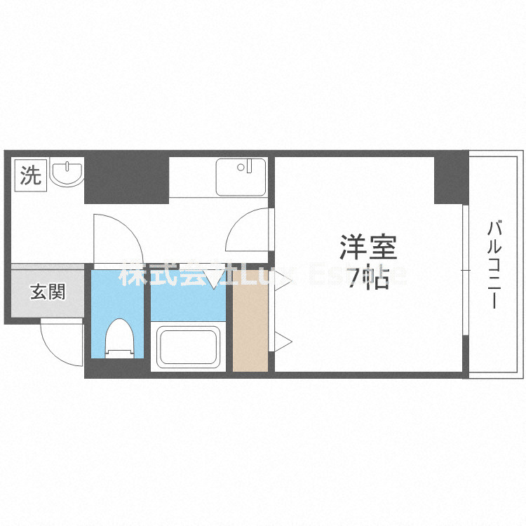 ODESSA南船場の間取り