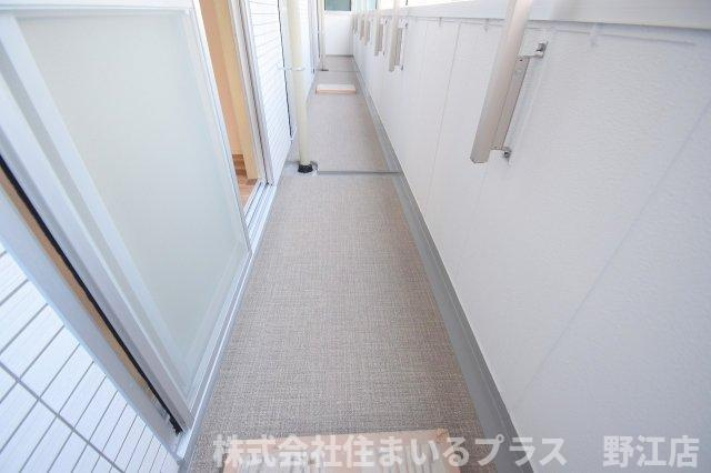 パークシエスタ滝井のバルコニー