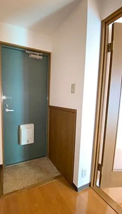 南船場マンションの玄関
