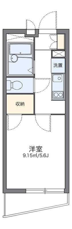 レオパレス久保吉の間取り
