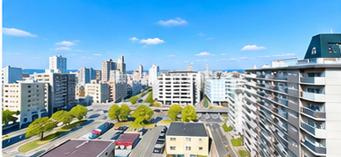 リーガルあみだ池新町の展望