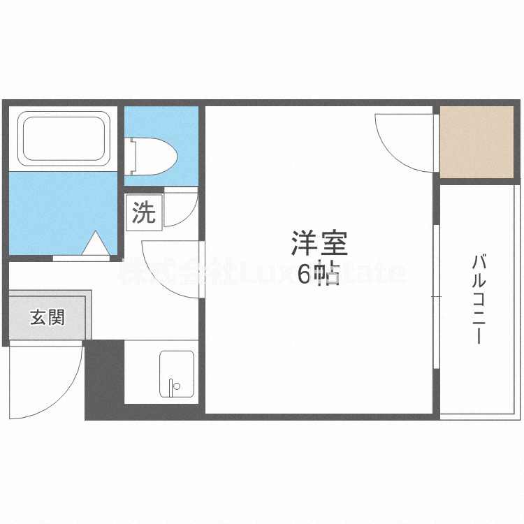 ライフステージ難波の間取り