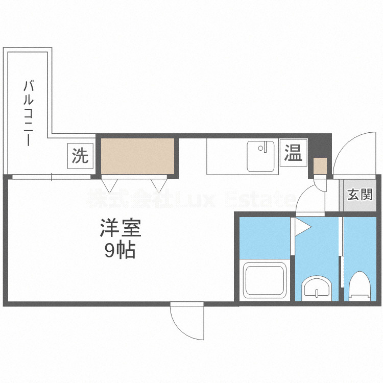 エルミタージュ難波南Ⅰの間取り