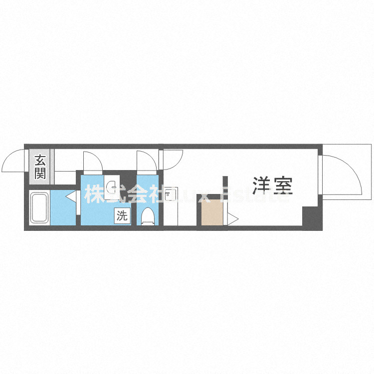 グランパシフィック天満橋の間取り