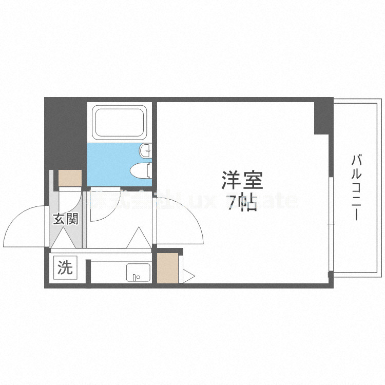 ウエステージ夕陽丘の間取り