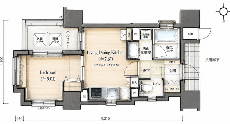 CONOE本町通の間取り