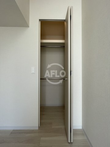 アーバネックス京町堀の収納|アーバネックス京町堀　クローゼット