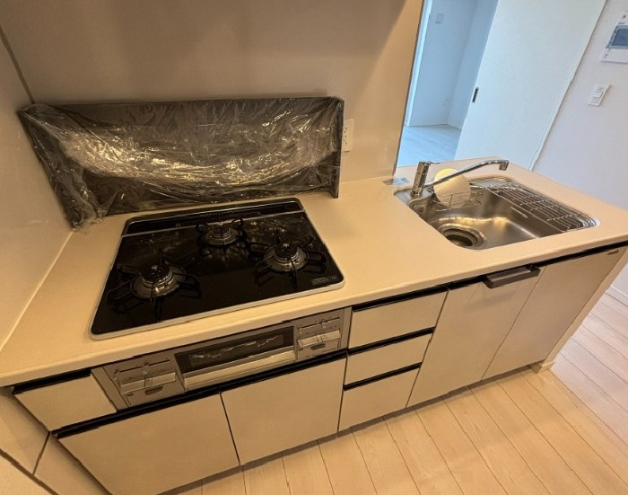 荒川区東尾久４丁目の賃貸マンションのキッチン