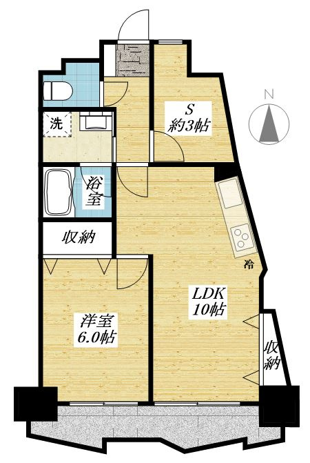 INOVE日野台（旧ヒルトップ多摩平の森）の間取り