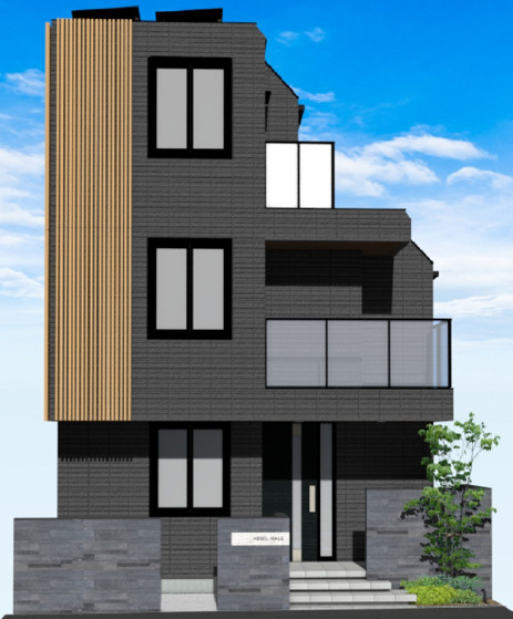 三鷹市下連雀１丁目の賃貸マンションの外観パース|耐火・耐震性に優れた旭化成ヘーベルメゾン