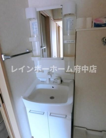 ミモザ立川の独立洗面台