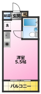 トップ新丸子の間取り|敷金・礼金ナシ♪