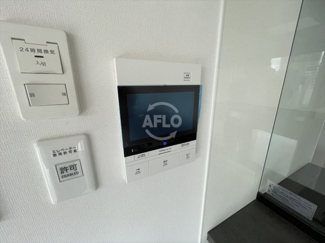 BRAVE天満橋のセキュリティ|BRAVE天満橋京町　TVモニター付きインターホン