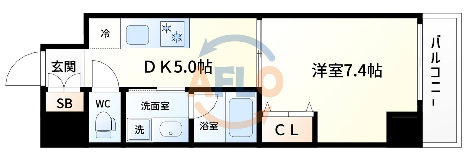 ボヌール梅田の間取り|ボヌール梅田　間取り
