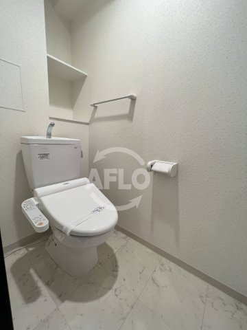 アーベル更紗北堀江　堀江小学校区のトイレ|アーベル更紗北堀江　温水洗浄便座