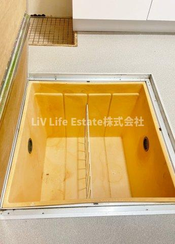 ハイツ中村園Bの玄関