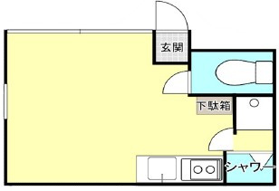 FLレジデンス神宮御苑Ⅴの間取り|間取りです。