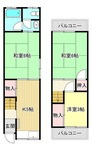 【間取り】 | 諏訪ノ森テラスハウス