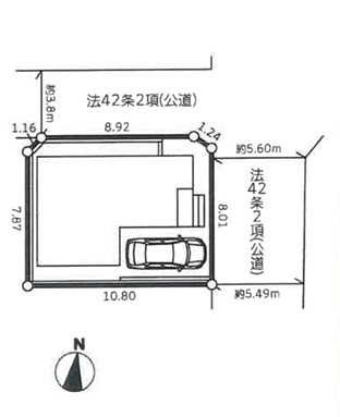 ◎高座郡寒川町一之宮3丁目　新築戸建の区画図|区画図◇