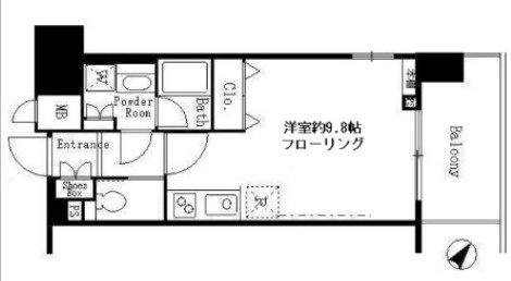 サンクレール荒川ブランガーデンの間取り
